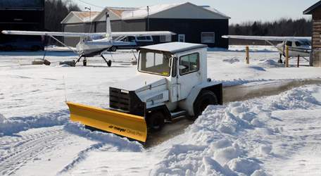 Airport Tractor Snow Plow