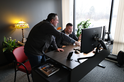 Meyer leadership discussing weekly schedule